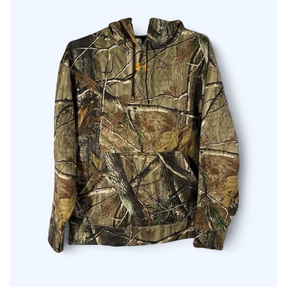 Under Armour Men's Fleece Camo Hoodie Realtree Edge Medium